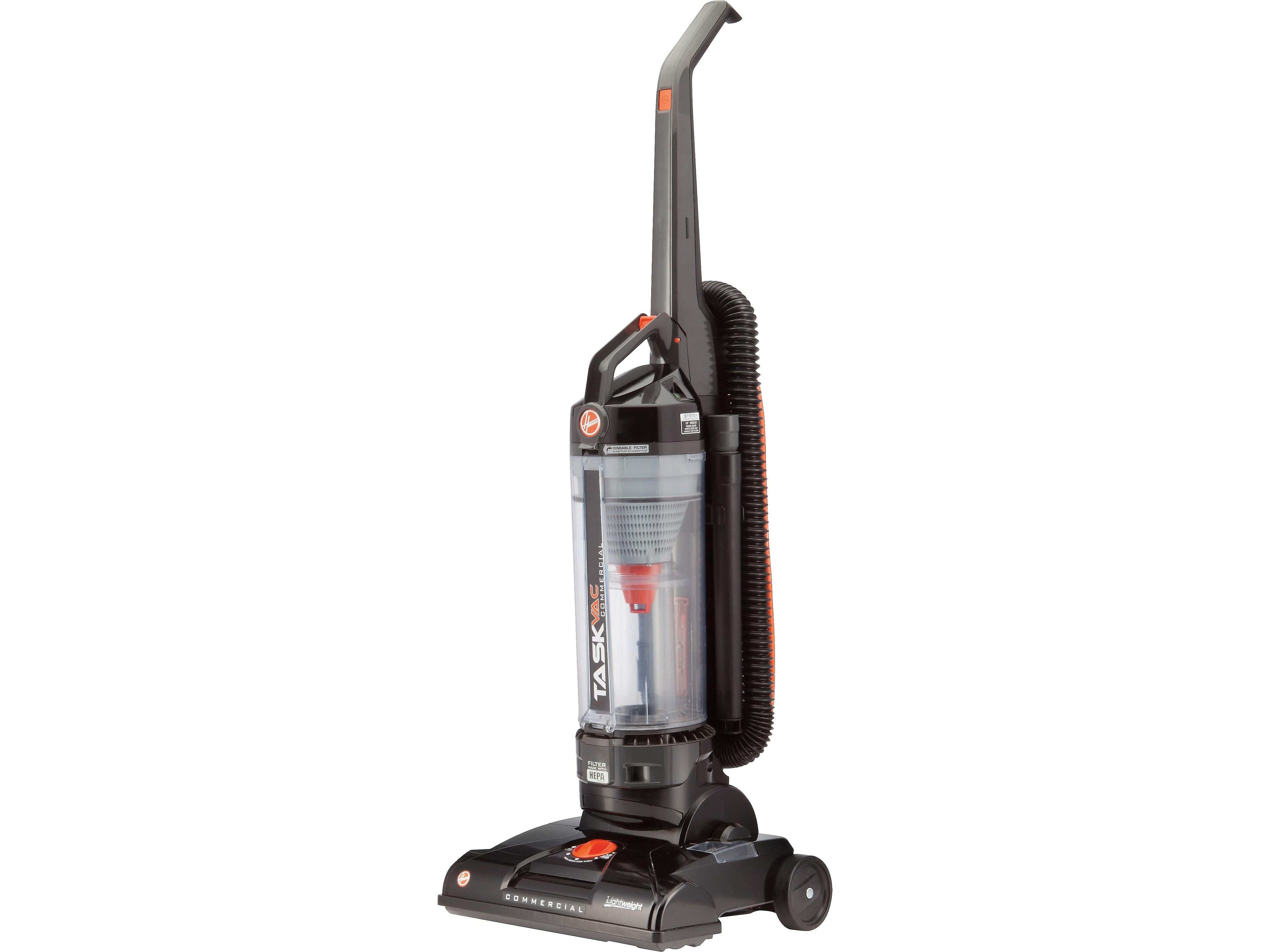 Hoover Commercial TaskVac Upright Bagless Vacuum, Black – Personal ...