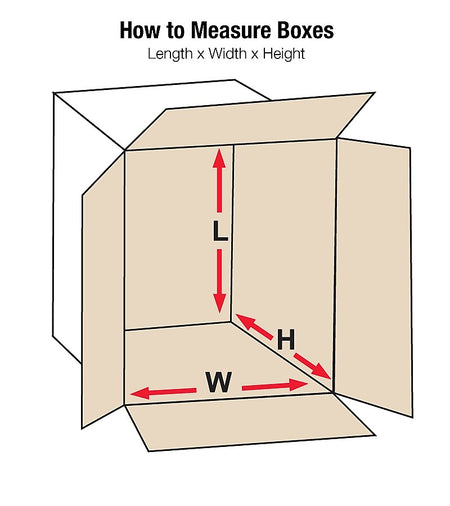 06" x 6" x 4" Shipping Box, 200#/ECT, 25/Bundle