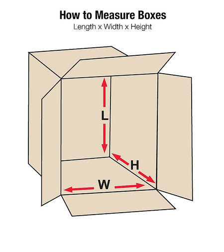 09'' x 5'' x 3'' Standard Corrugated Shipping Box, 200#/ECT, 25/Bundle