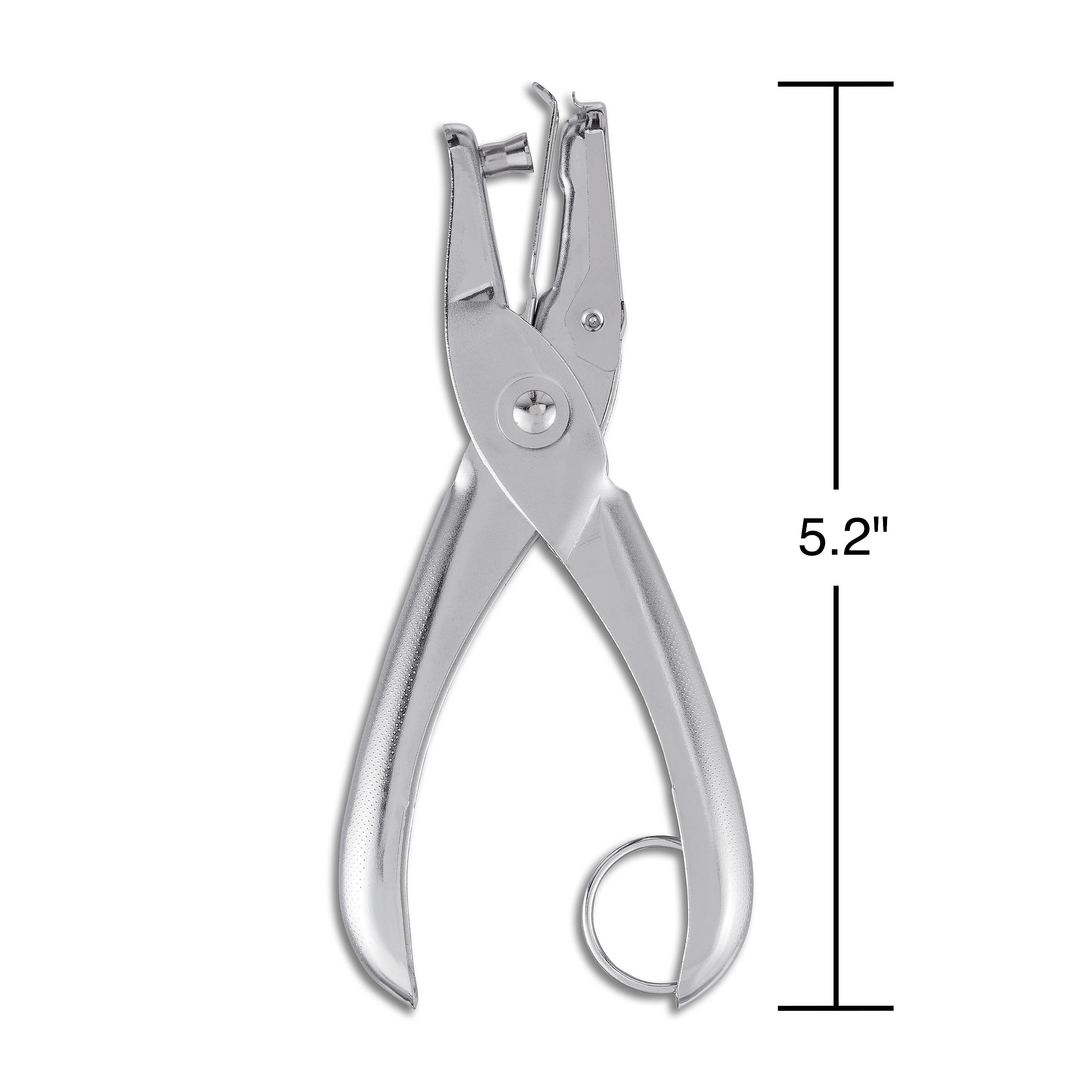 1-Hole Punch, 6 Sheet Capacity, Silver