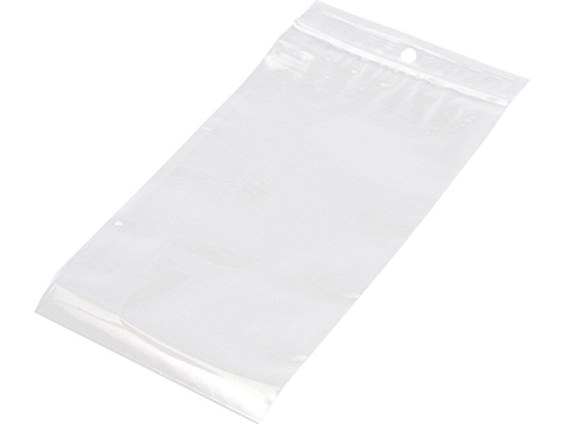 10" x 12" Reclosable Poly Bags, 2 Mil, Clear, 1000/Carton
