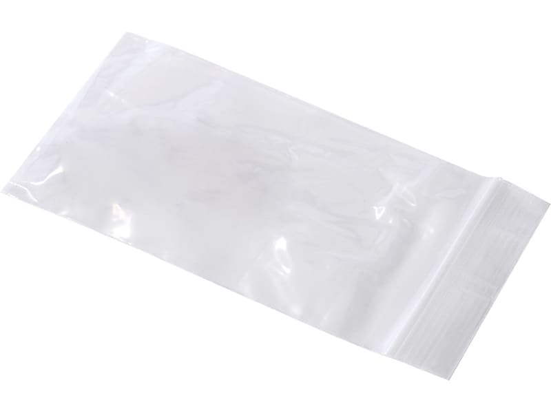 10" x 13" Reclosable Poly Bags, 4 Mil, Clear, 500/Carton