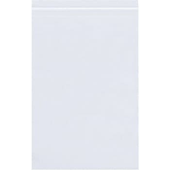 10" x 14" Reclosable Poly Bags, 2 Mil, Clear, 1000/Carton