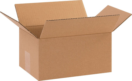 10" x 7" x 5" Corrugated Kraft Boxes, 25/Bundle