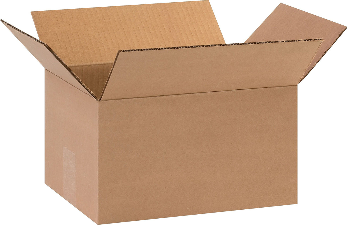 11" x 8" x 6" Corrugated Shipping Boxes, 32 ECT, 25/Bundle