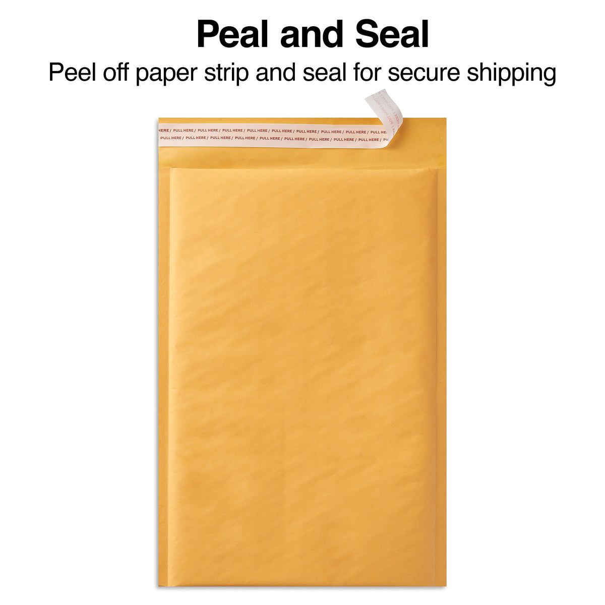 11.25" x 15" Self-Sealing Bubble Mailer, #5, 12/Pack