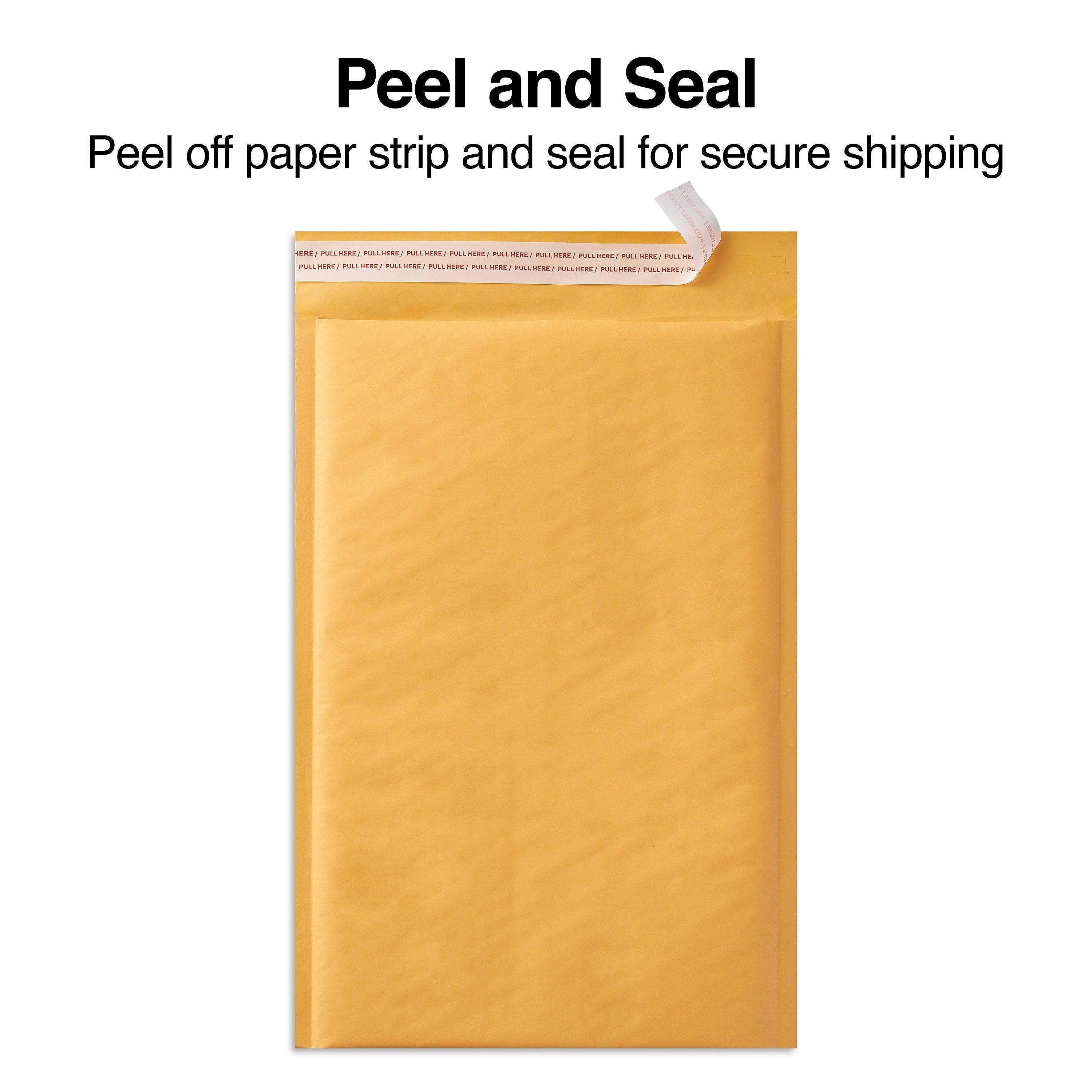 11.25" x 15" Self-Sealing Bubble Mailer, #5, 25/Carton