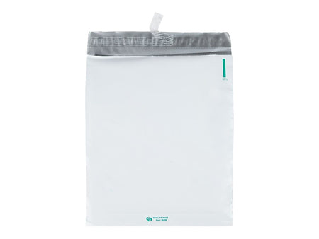 11"W x 13"L Redi-Strip Expansion Poly Mailers, White, 100/Box