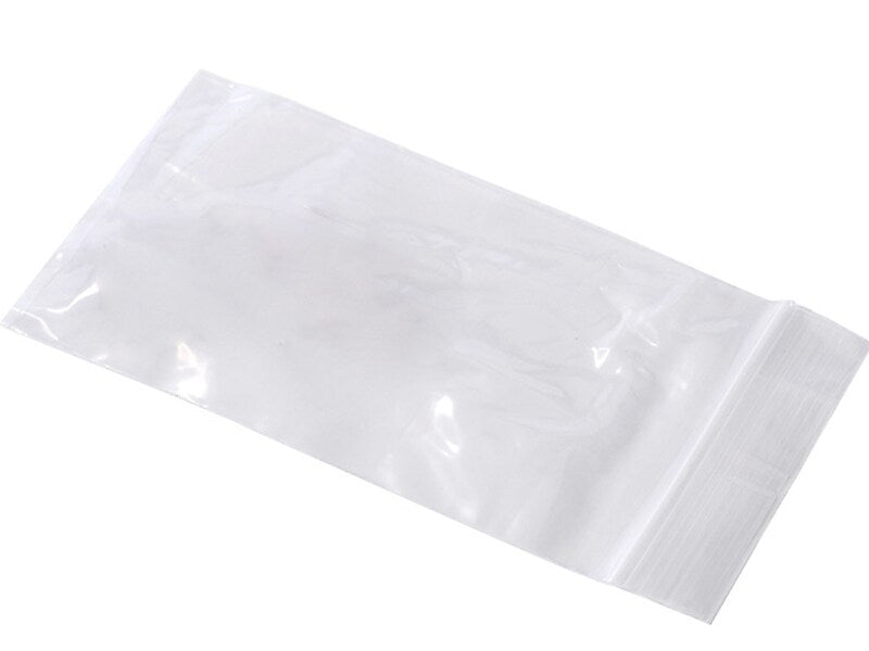 12" x 15" Reclosable Poly Bags, 2 Mil, Clear, 1000/Carton