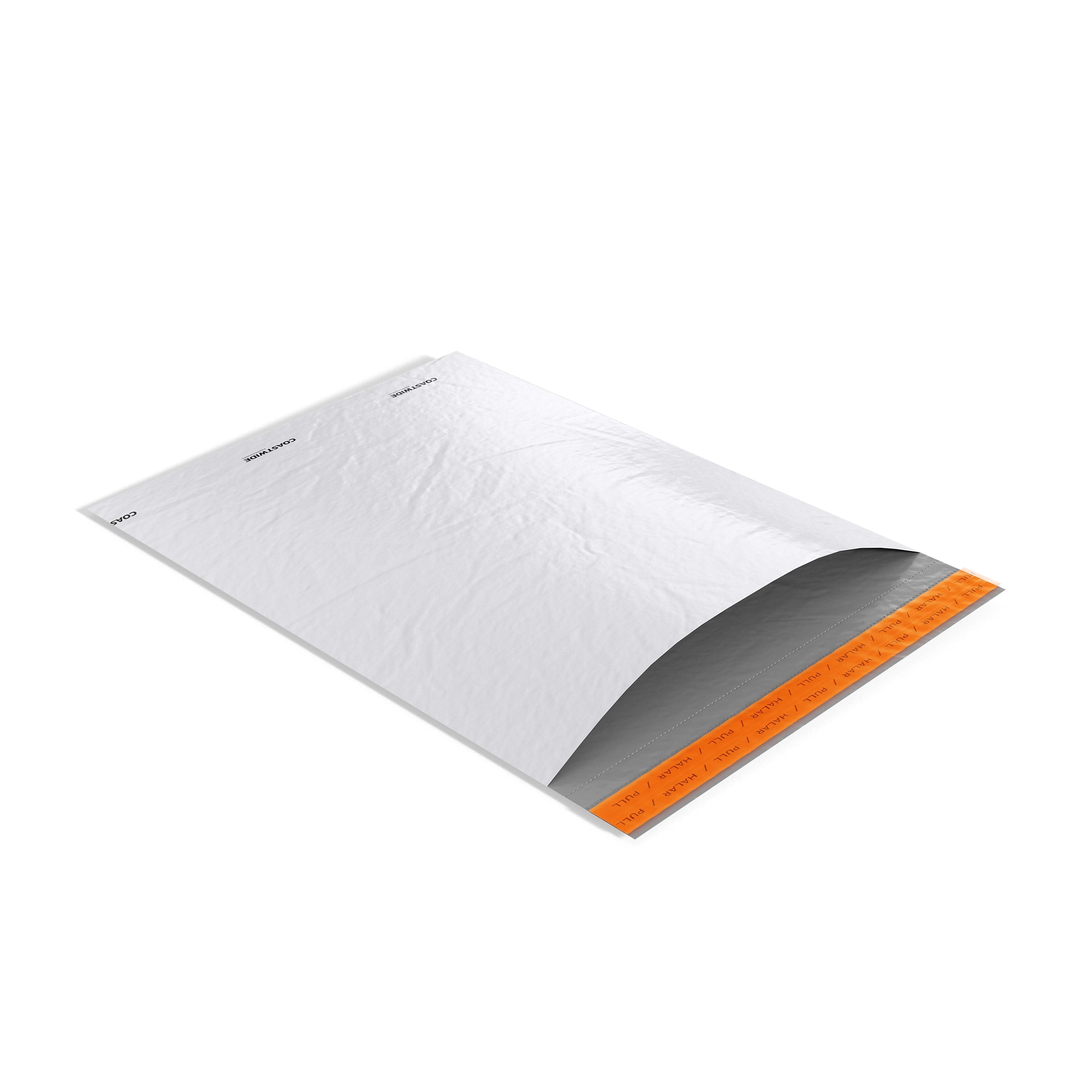 12 x 15.5 Self-Sealing Poly Mailer, White, 100/Pack