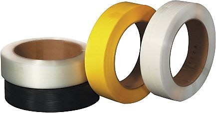 1/2" x 7200' - 16" x 6" Core - Hand Grade Polypropylene Strapping - Embossed, 450 lbs., 1 Coil