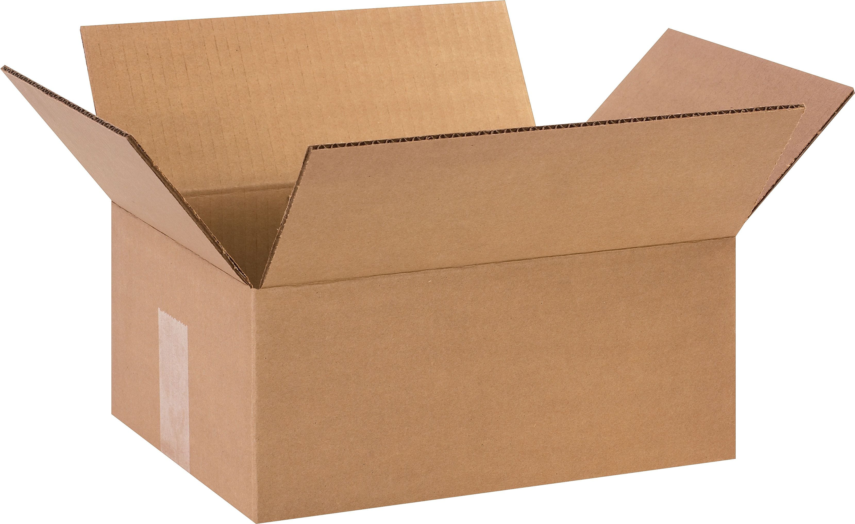 12" x 9" x 5" Shipping Boxes, 32 ECT, Brown, 25/Bundle