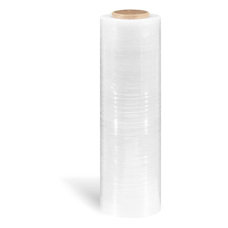 18" x 1500' 79 Gauge Blown Stretch Wrap, Clear, 4/Carton