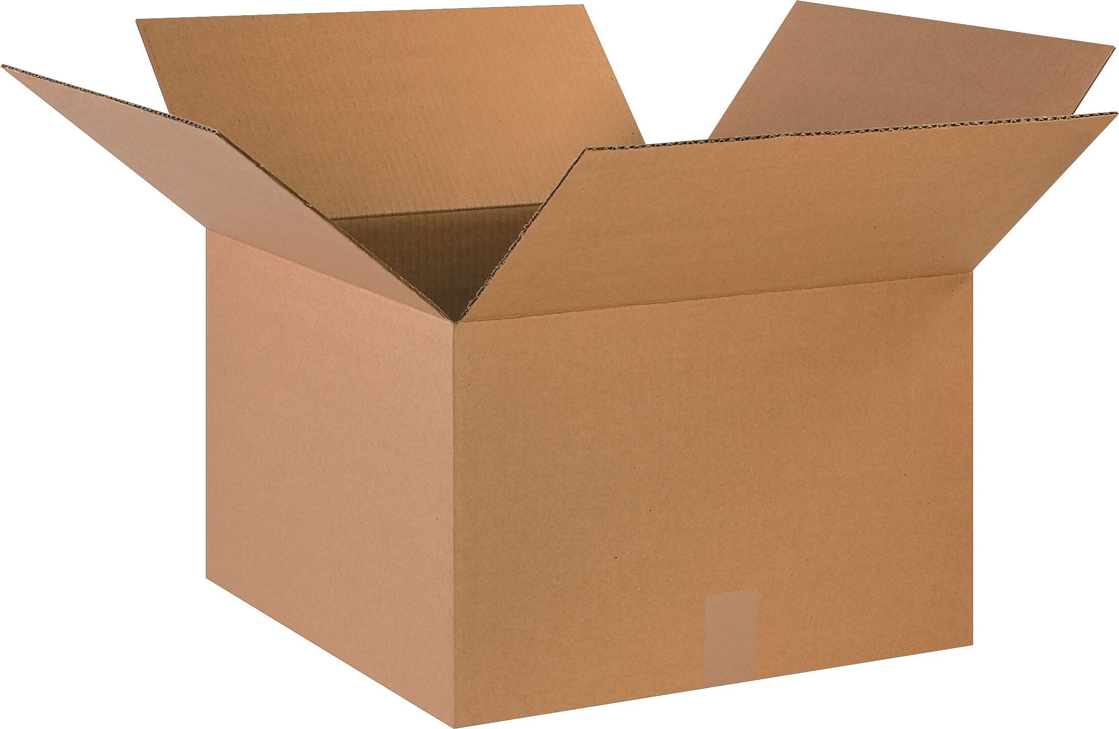 18" x 18" x 12" Shipping Boxes, 44 ECT, Brown, 25/Bundle