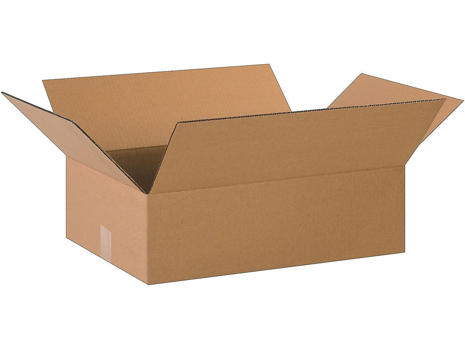 20" x 14" x 6", 32 ECT, Shipping Boxes, 25/Bundle