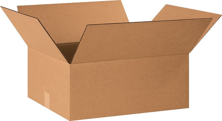 20" x 15" x 9" Shipping Boxes, 32 ECT, Brown, 25/Bundle