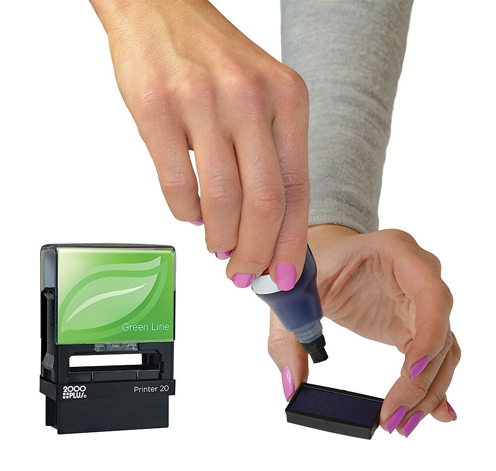 2000 PLUS Green Line Self-inking Stamp, 