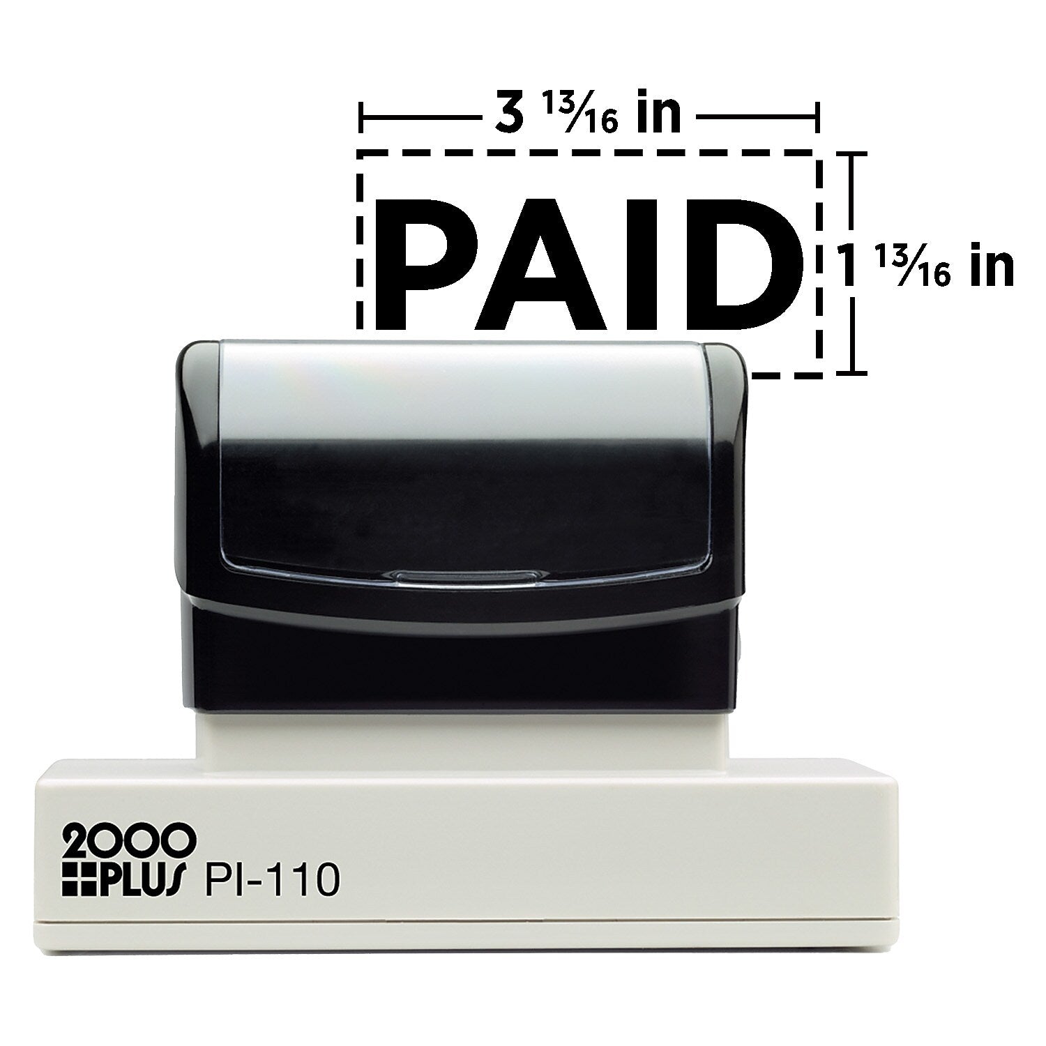 2000 Plus PI 110 Pre-inked Stamp, 1 13/16