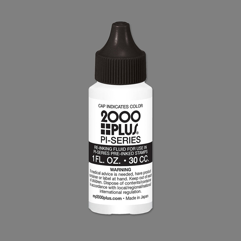 2000 Plus® PI Refill Ink, Black, 1 oz.