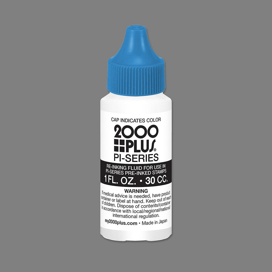 2000 Plus® PI Refill Ink, Blue, 1 oz.