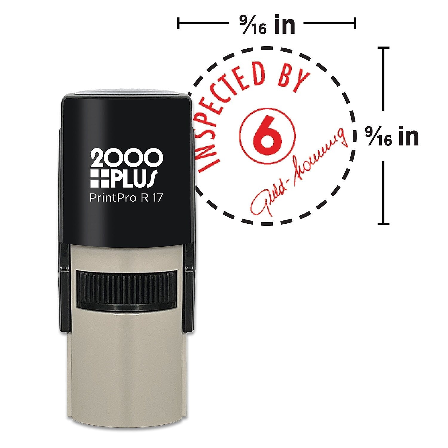 2000 Plus Printer R 17 Self Inking Stamp