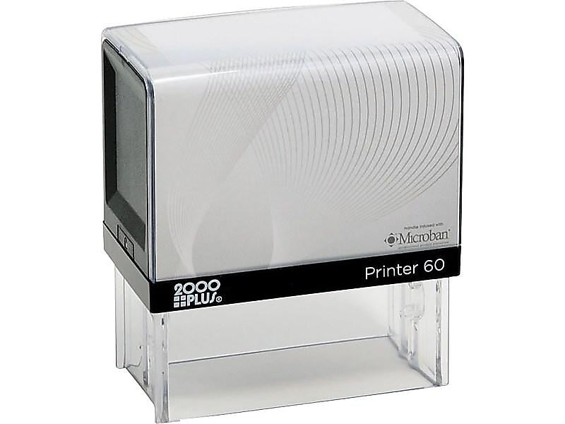 2000 Plus PrintPro 60 Self-Inking Notary Stamp, 1 7/16