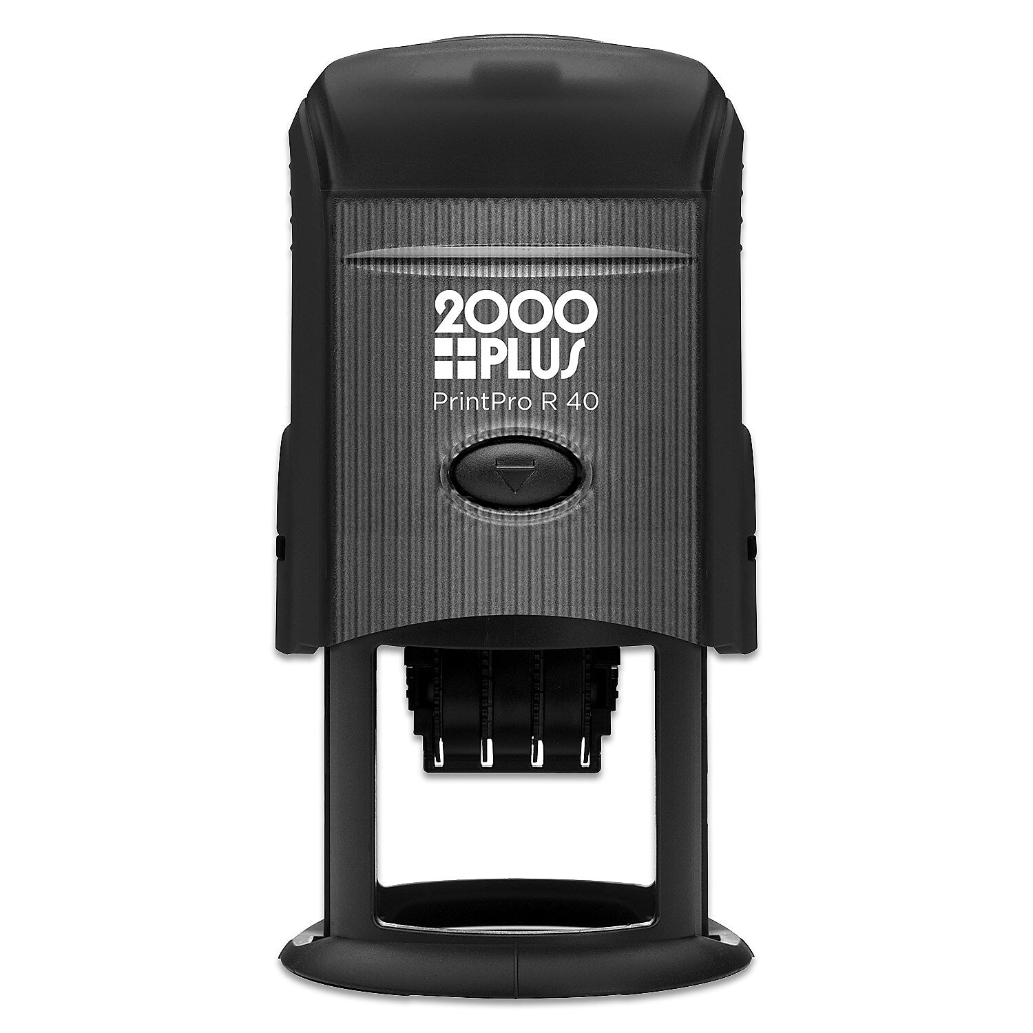 2000 Plus PrintPro Self-Inking R40D Light Duty Round Date Stamp, 1 9/16