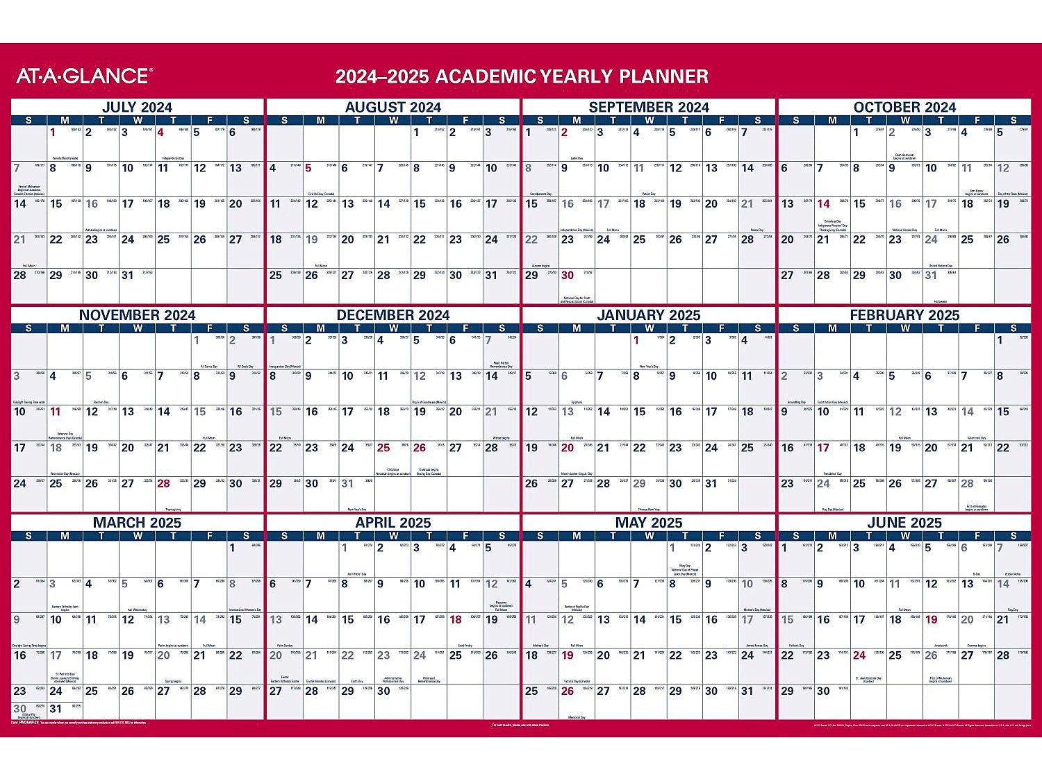 2024-2025 AT-A-GLANCE 48