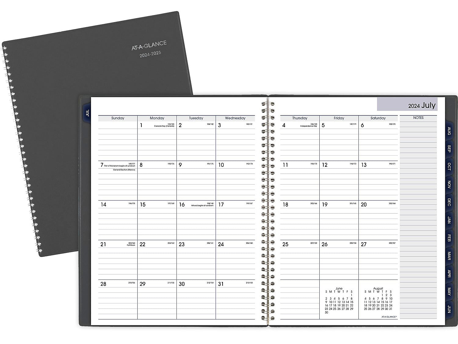 2024-2025 AT-A-GLANCE DayMinder 8.5