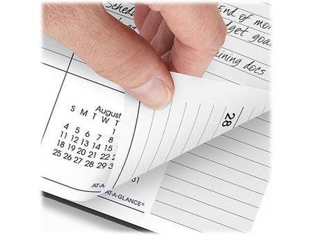 2024-2025 AT-A-GLANCE DayMinder 8.5" x 11" Academic Weekly & Monthly Planner, Poly, Charcoal