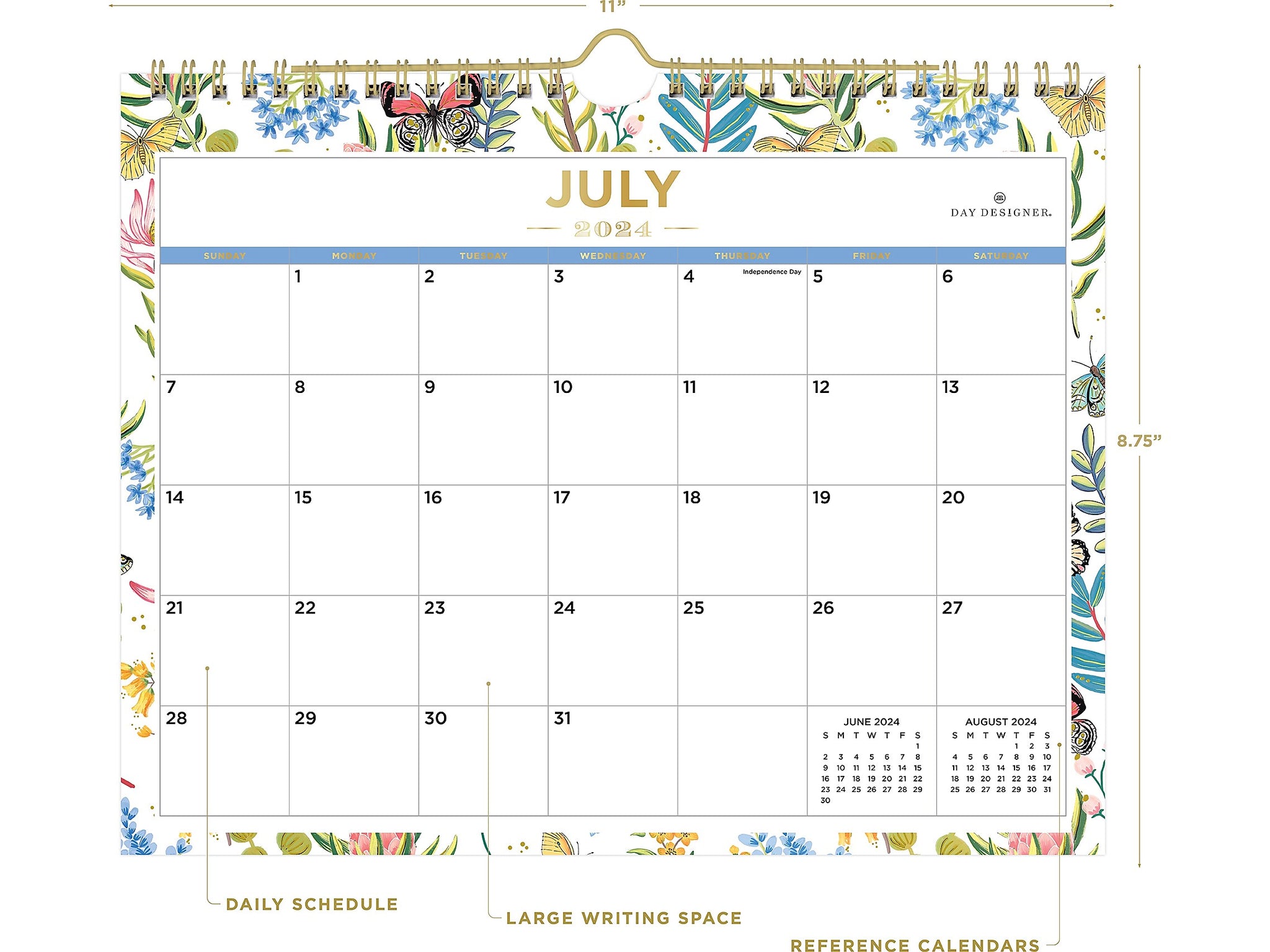 2024-2025 Blue Sky Day Designer Flutter 11