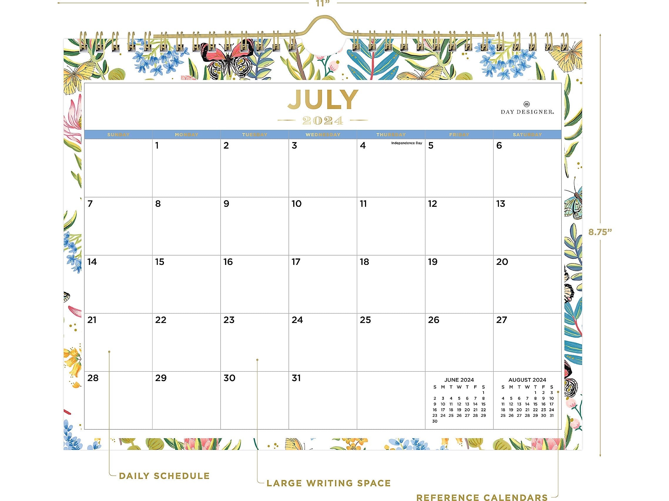 2024-2025 Blue Sky Day Designer Flutter 11