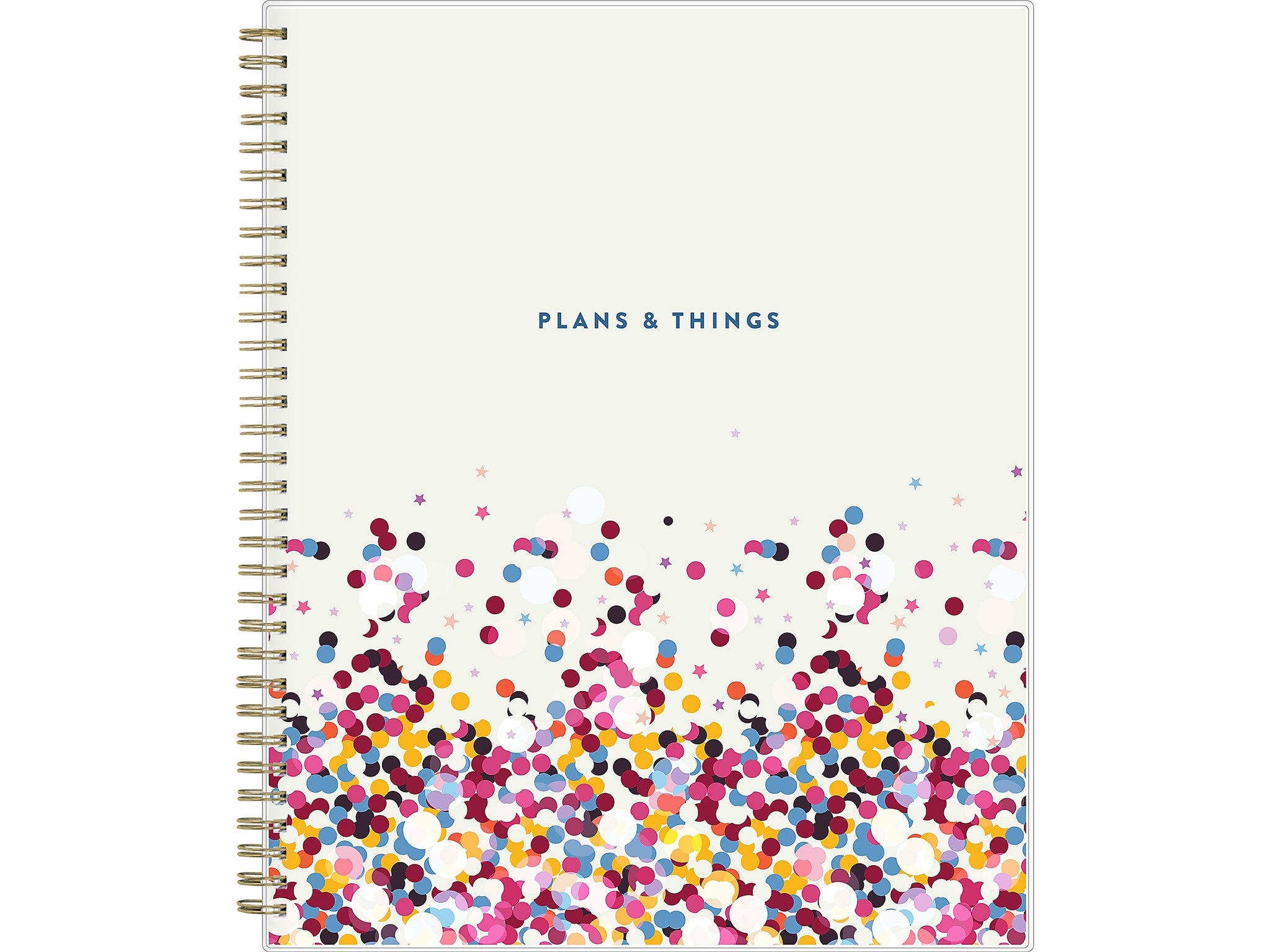 2024-2025 Blue Sky Star Confetti Bright 8.5