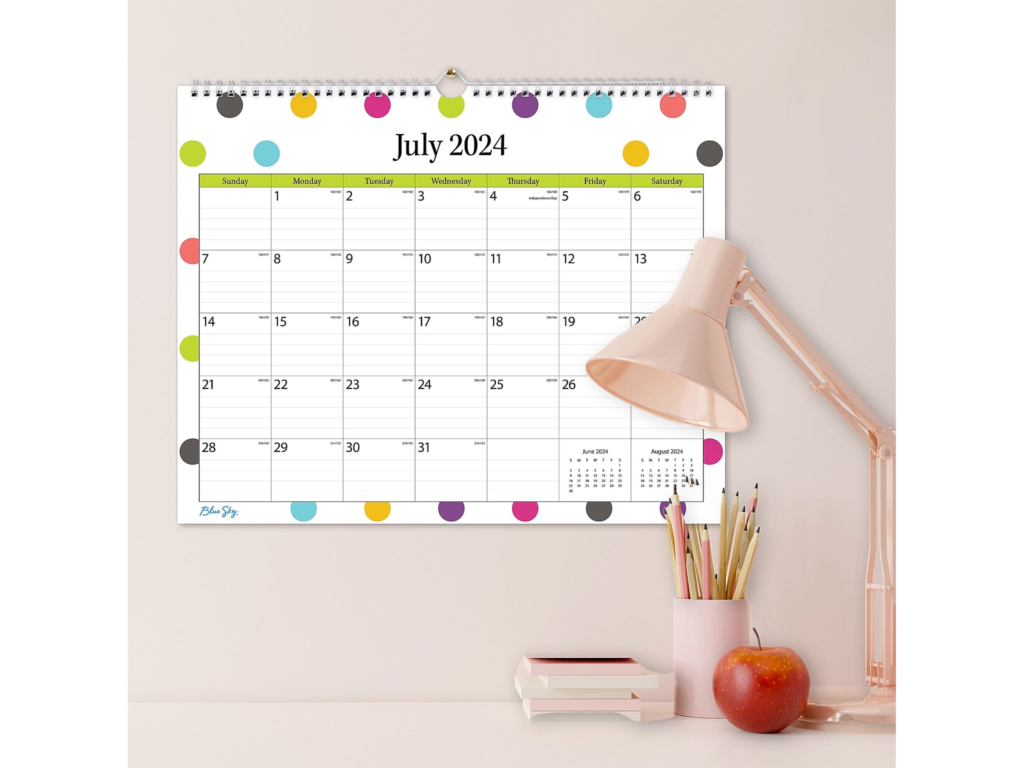 2024-2025 Blue Sky Teacher Dots 15