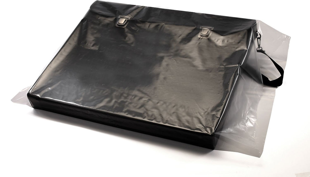 24" x 48" Layflat Poly Bags, 4 Mil, Clear, 100/Carton