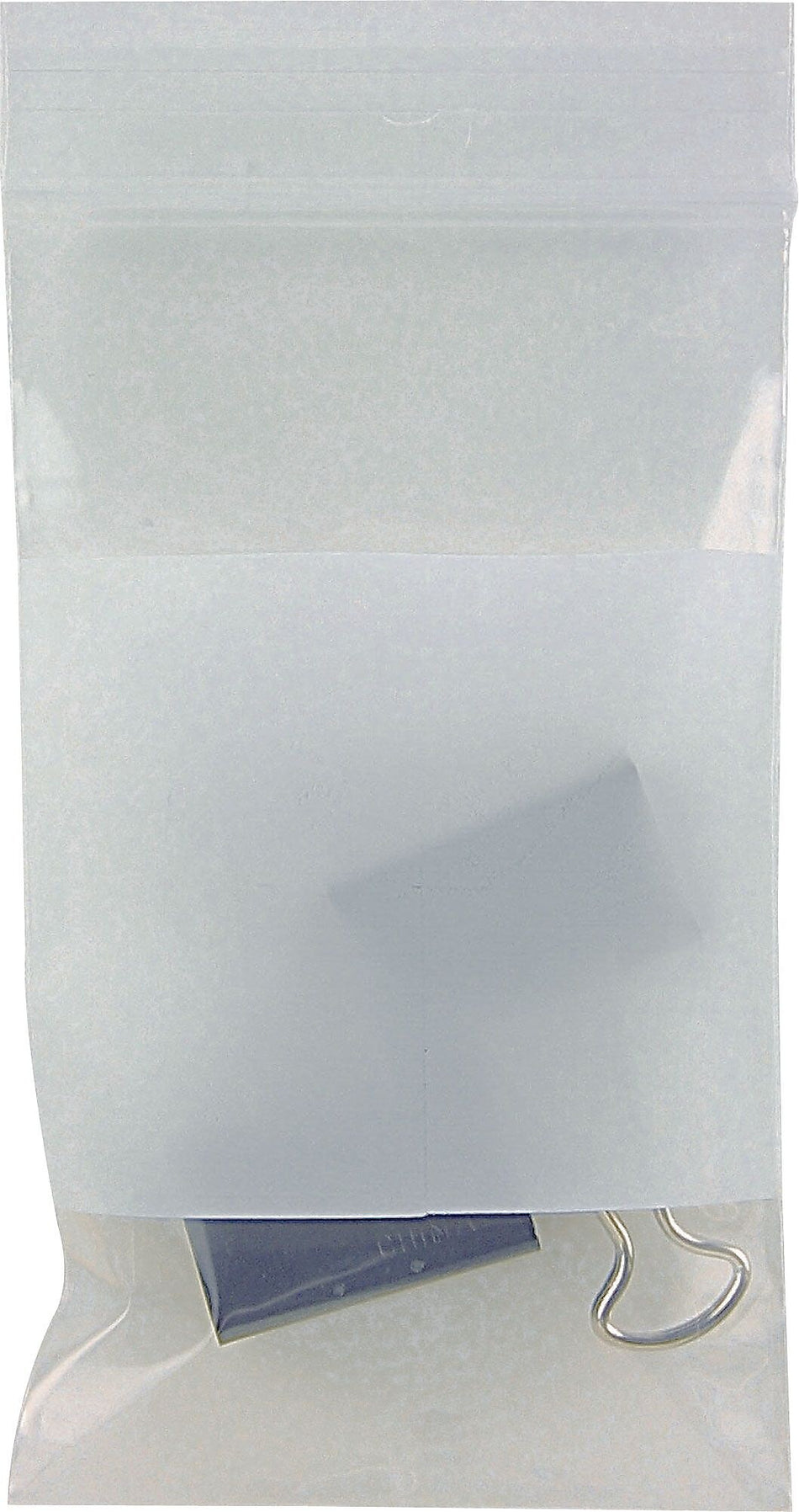 3" x 5" Reclosable Poly Bags, 4 Mil, Clear, 1000/Carton