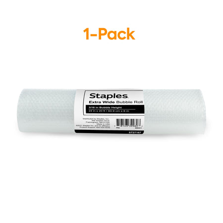 3/16" UPS Approved Bubble Roll, 24" x 20'