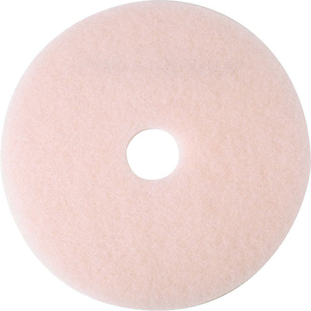 3M 20" Burnish Floor Pad, Pink, 5/Carton