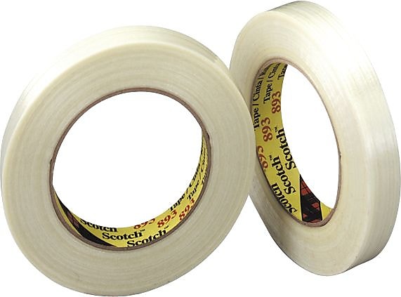 3M 893 6.0 Mil Strapping Tape, 1