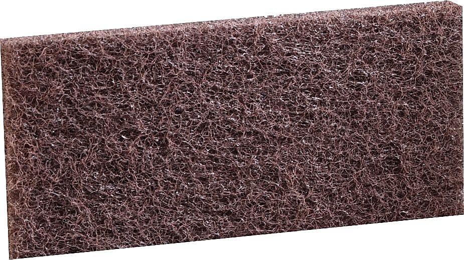 3M™ Doodlebug™ Brown Scrub 'n Strip Pad, 5/Box