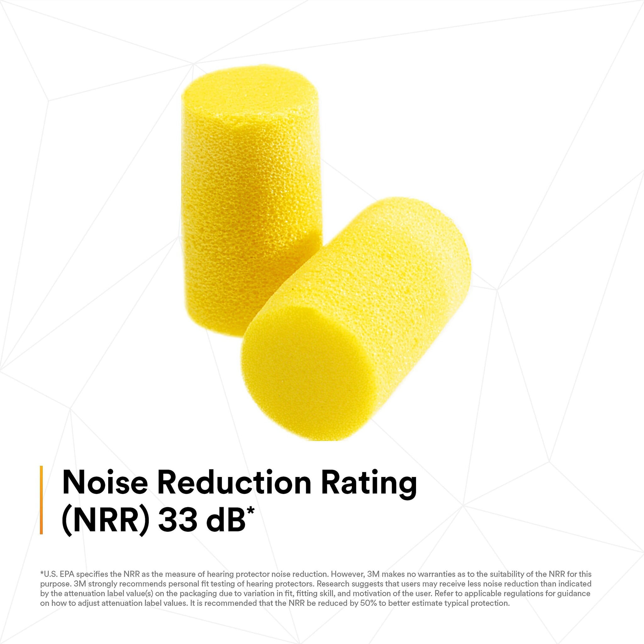 3M E-A-R Classic Plus Earplugs, Uncorded, Pillow Pack, 200 Pairs/Case