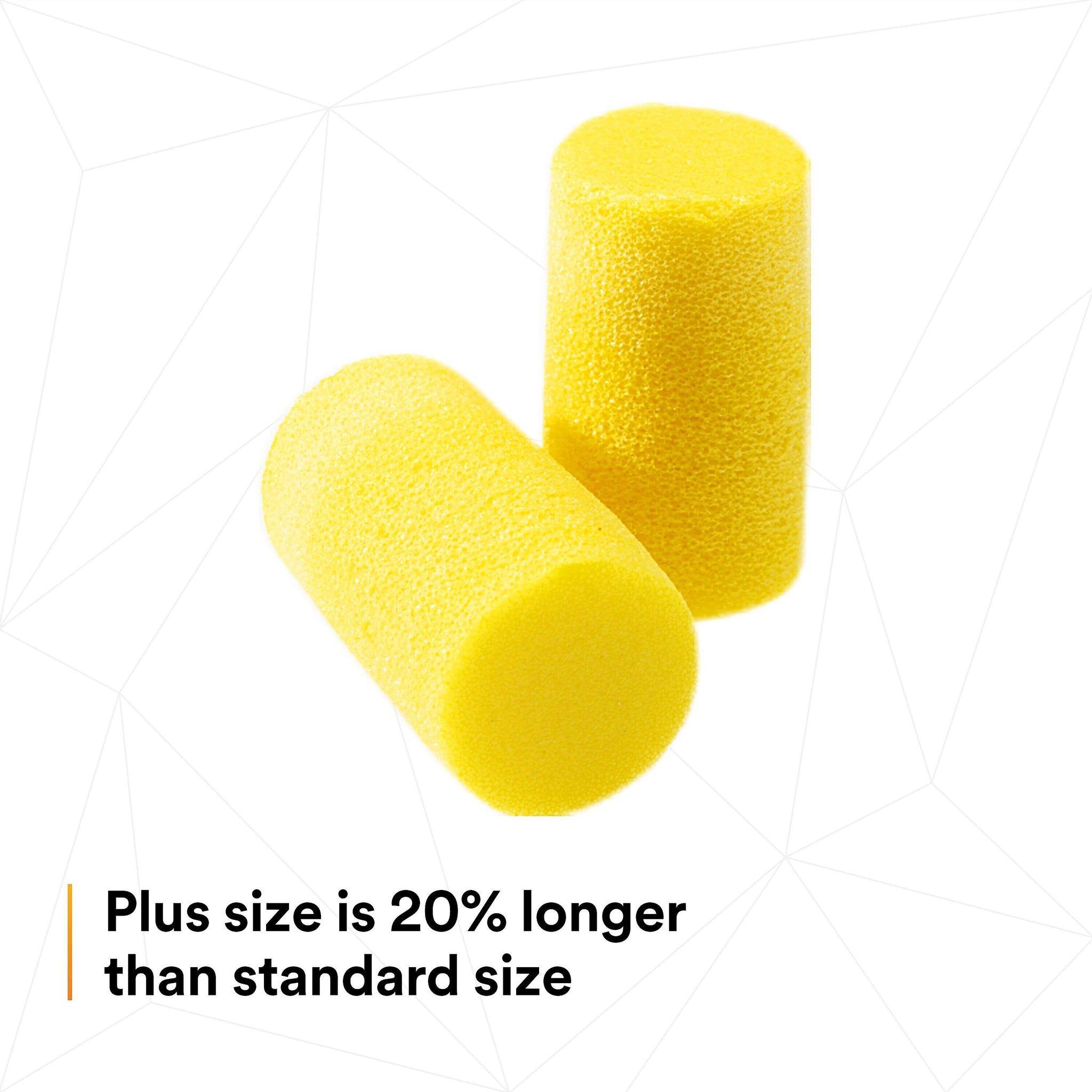 3M E-A-R Classic Plus Earplugs, Uncorded, Pillow Pack, 200 Pairs/Case