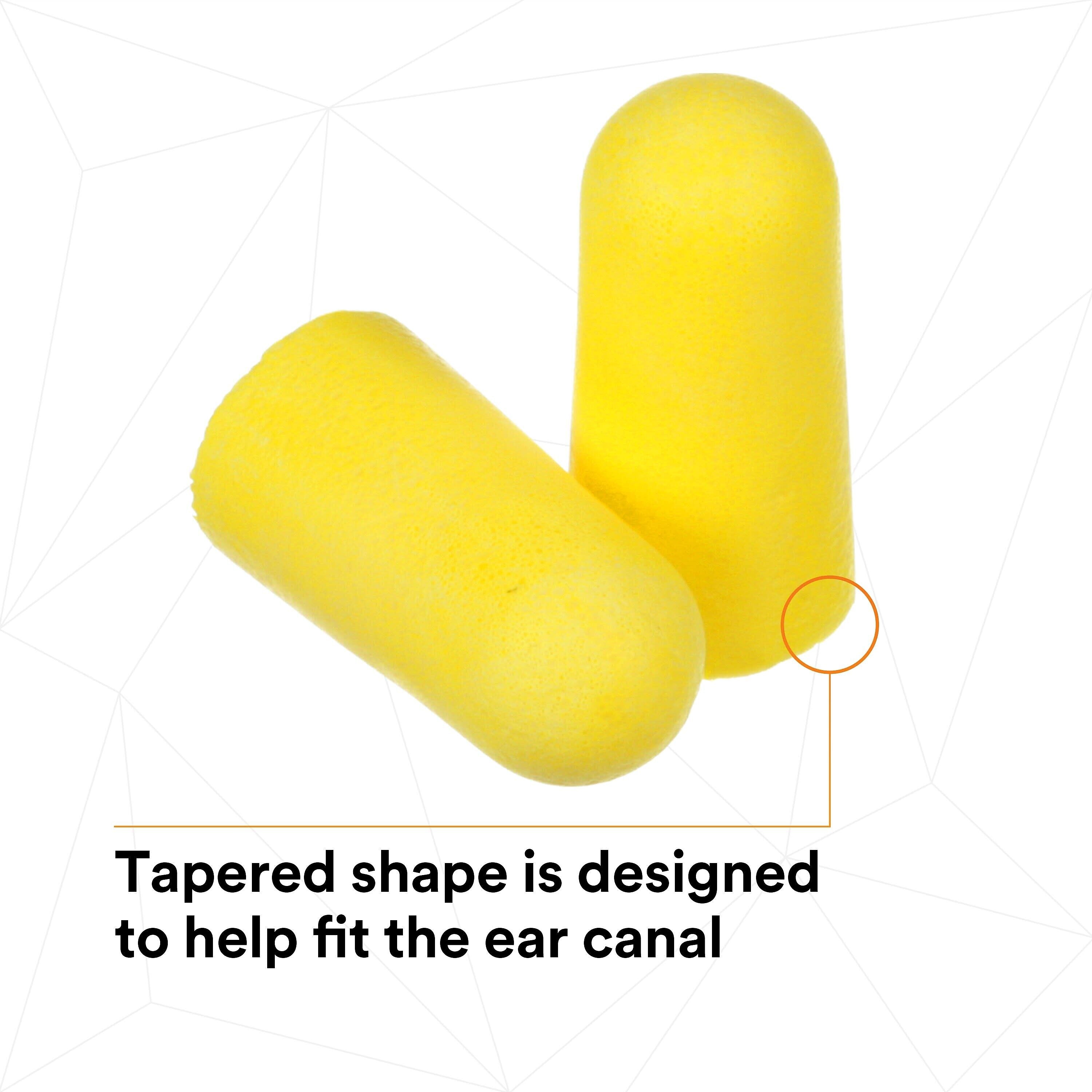 3M E-A-R TaperFit 2 Uncorded Earplugs, 200 Pairs/Box