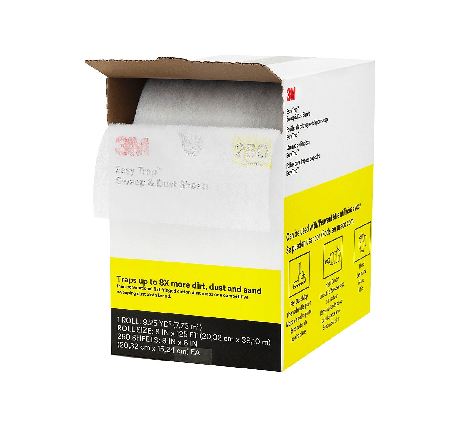 3M Easy Trap Cotton Dusting Cloths, 6
