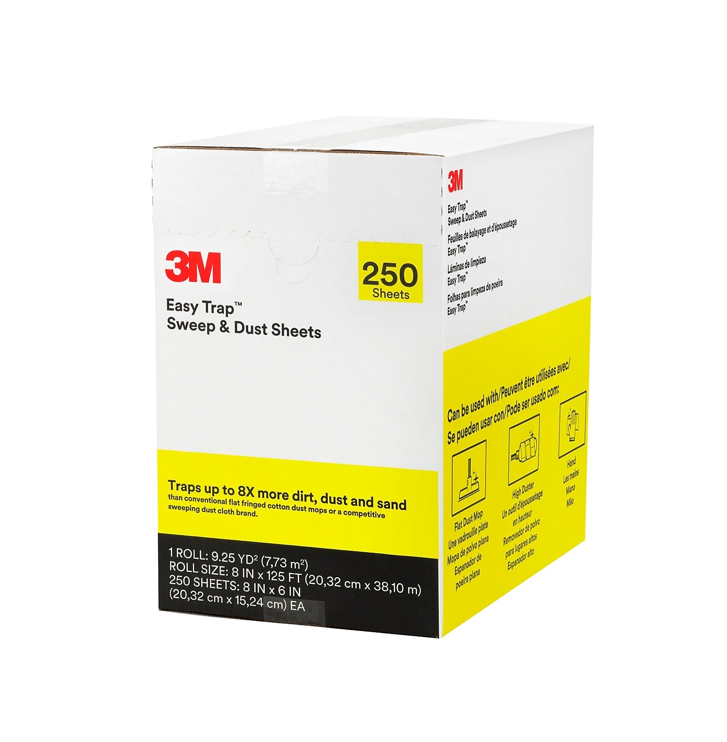 3M Easy Trap Duster Sweep & Dust Sheets, 8