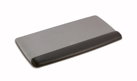 3M Gel Wrist Rest with Platform for Keyboard, Non-Skid Base, Gray