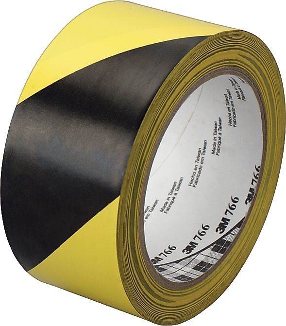 3M Hazard Marking Vinyl Tape, 36 yds. x 2
