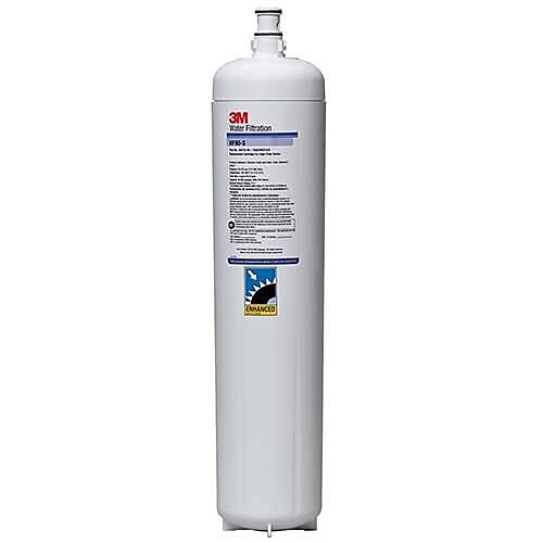 3M ICE190-S Replacement Water Filter Cartridge with Scale Inhibitor, 54,000 Gallon, White, 23.625