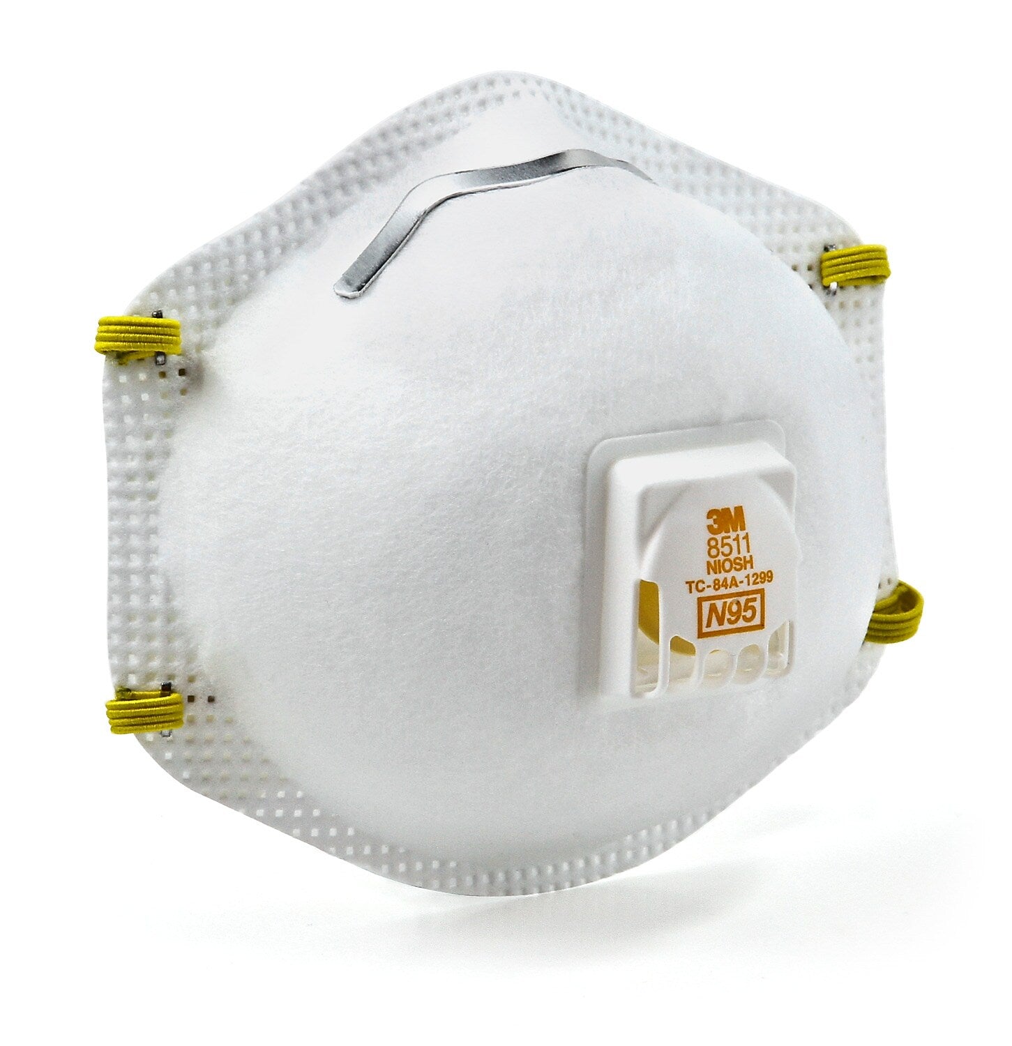 3M N95 Disposable Particulate Respirator with 3M Cool Flow Valve, 10/Box