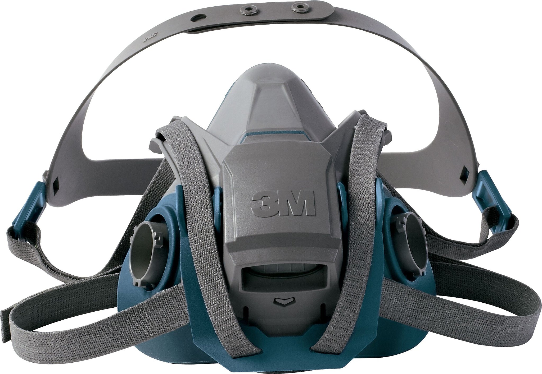 3M Occupational Health & Env Safety Reusable Respirator, Large, Gray/Teal